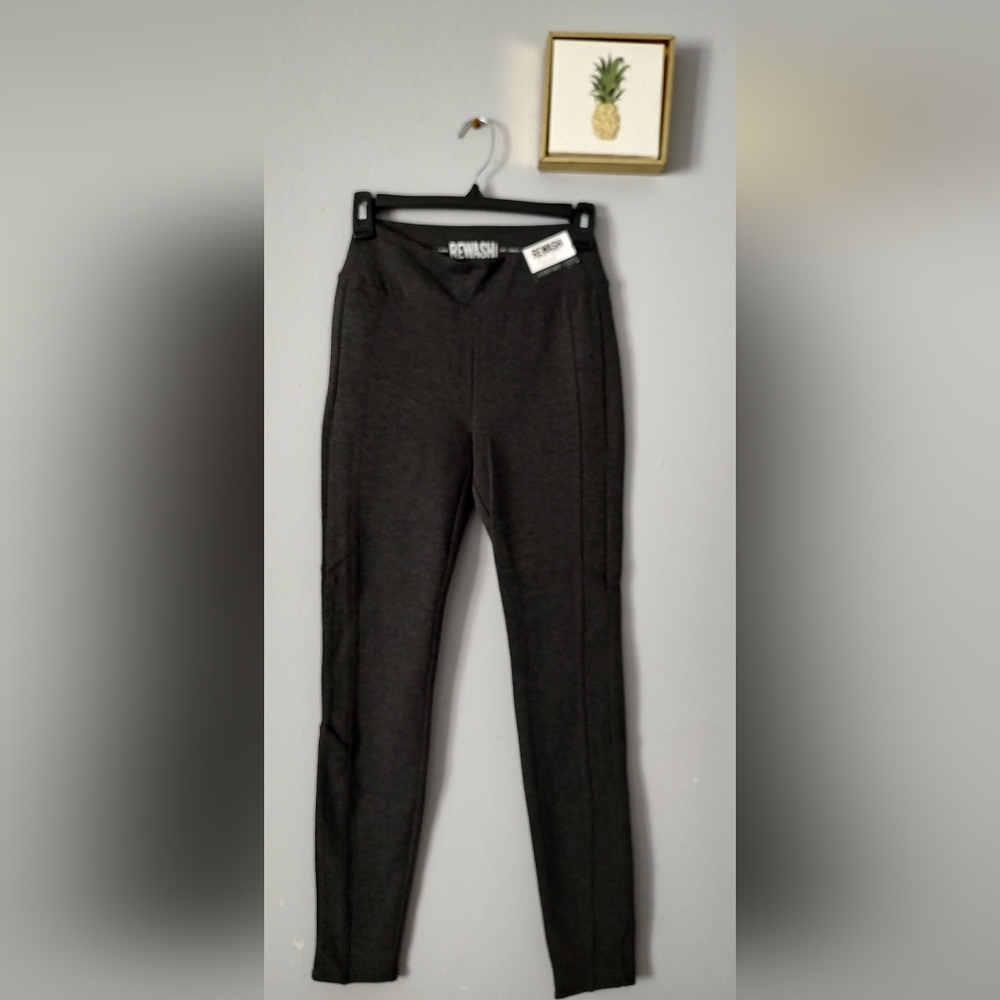 Leggings New York Rewash Size Small Color Gray Spandex High Rise New stretch